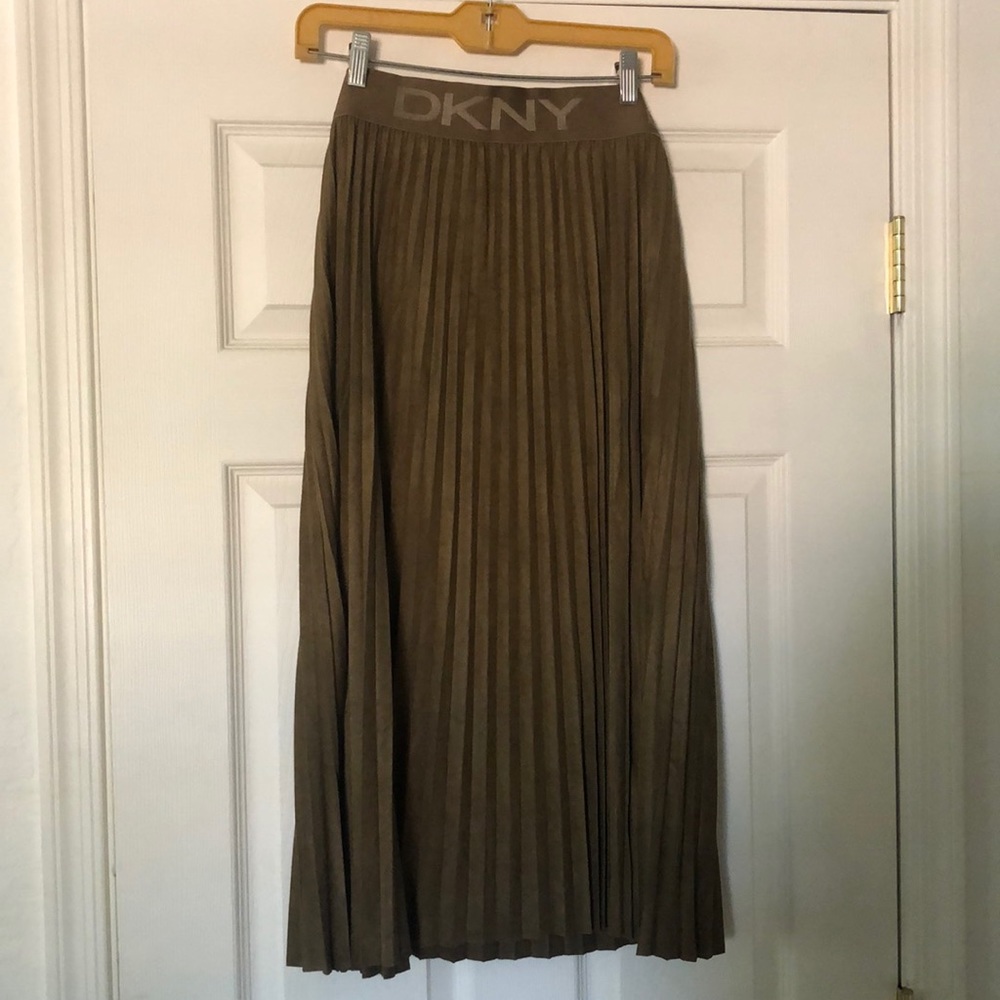 DKNY Suede Skirt